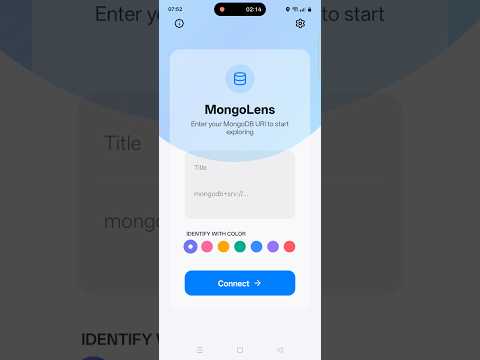 MongoLens - Mongodb Client