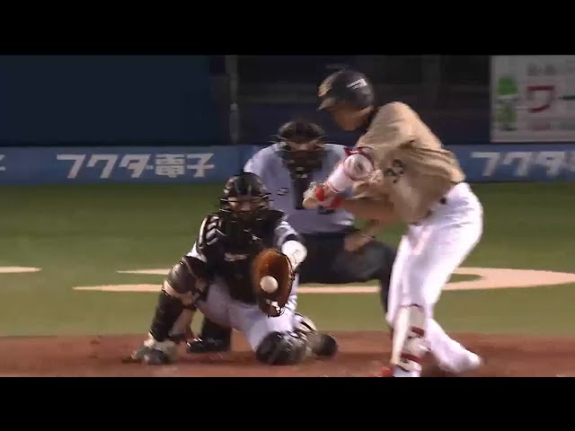 【3回表】現役No.1のシンカー使い!? マリーンズ・石川 「魔球」で見逃し三振!! 2015/8/4 M-Bs