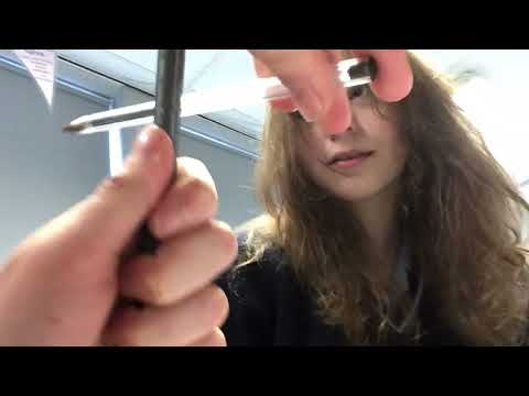 Possessed girl has an exorcism in physics class