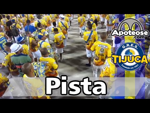 Unidos da Tijuca 2015 - Bateria (Pista) - Ensaio técnico