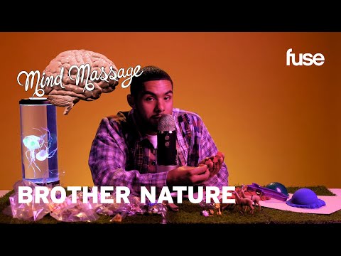 Brother Nature Does ASMR with Kinetic Sand, Talks Viral Animal Videos & More! | Mind Massage | Fuse