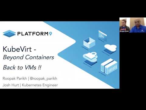 Webinar: KubeVirt - Beyond Containers: Coming full circle back to VMs!