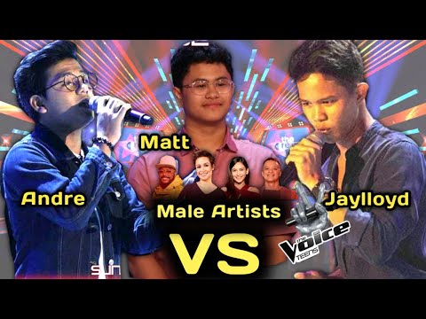 MALE ARTISTS | #Andre VS. #Matt VS. #Jaylloyd  | Sino kaya sakanila ang magaling sa unang episode?