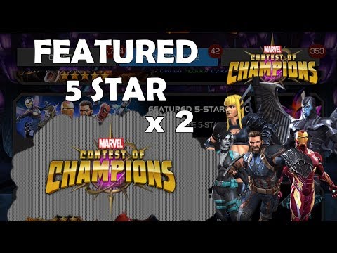 2x 5 Star Featured - Marvel Contest of Champions