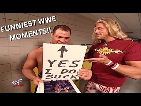 The Funniest WWE Moments!!