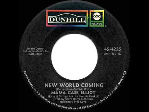 1970 HITS ARCHIVE: New World Coming - Mama Cass Elliot (mono 45)