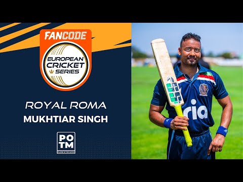 POTM: M.Singh - RBMS vs ROR | Highlights | FanCode ECS Rome, 2022 Day 6 | ECS22.432