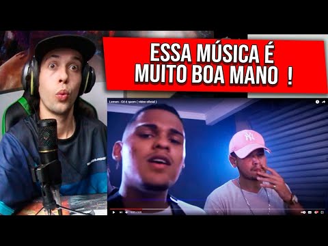 ESSE MLK TEM TALENTO! Lemon - Cê é quem ( vídeo oficial ) - REACT/REAGINDO
