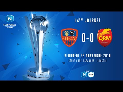 J14 | GFC Ajaccio - Quevilly Rouen Métropole (0-0), le résumé | National FFF 2019-2020