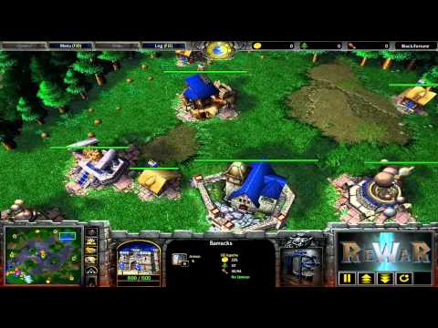 U2.Agatha (HU) vs U2.Music (ORC) - WarCraft 3 gameplay - RN229