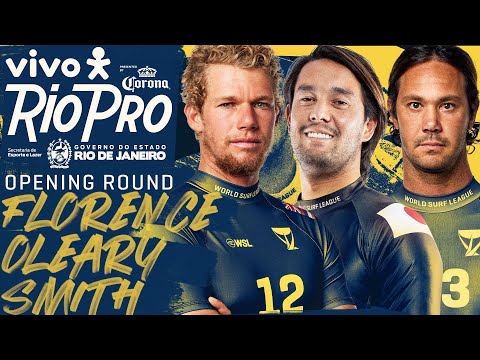 John John Florence, Jordy Smith, Connor O'Leary | VIVO Rio Pro - Opening Round Heat Replay