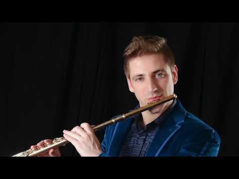 Pierre-Octave Ferroud. Three Pieces for Solo Flute. I. Bergère captive