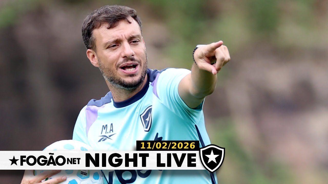 NIGHT LIVE | Botafogo não terá Bastos, Mateo Ponte e Tucu Correa contra o Fluminense