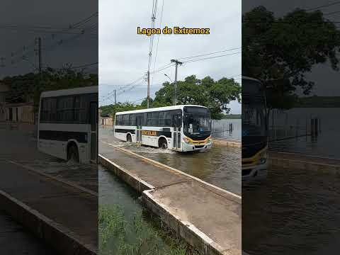 Pelas trilhas do RN.  Lagoa de Extremoz  muita chuva a Lagoa veio a transbordar. #Pelastrilhasdorn