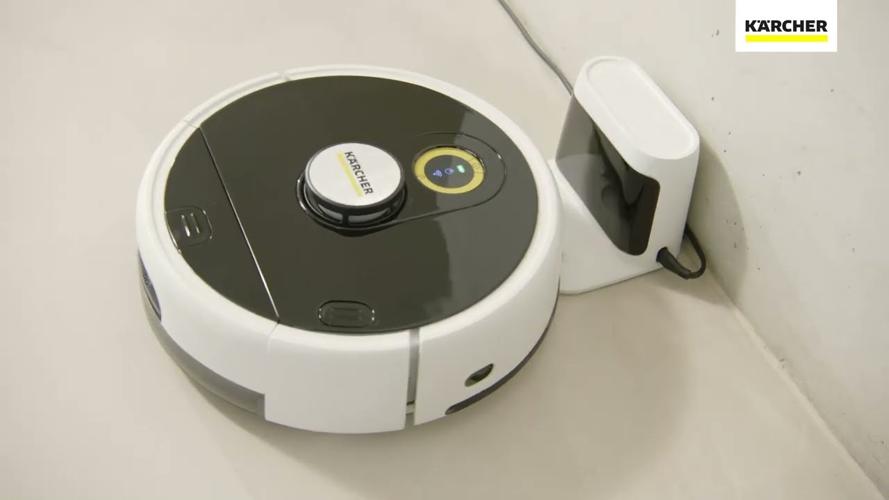 Kärcher Robo vacuum/mop RCF 3 Black/White