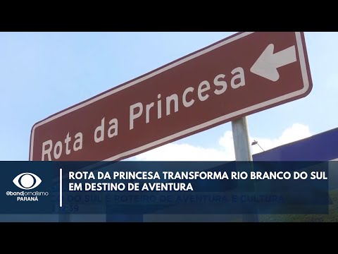 Rota da Princesa coloca Rio Branco do Sul no mapa do turismo de aventura