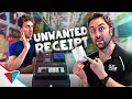Being Forced To Take A Receipt
