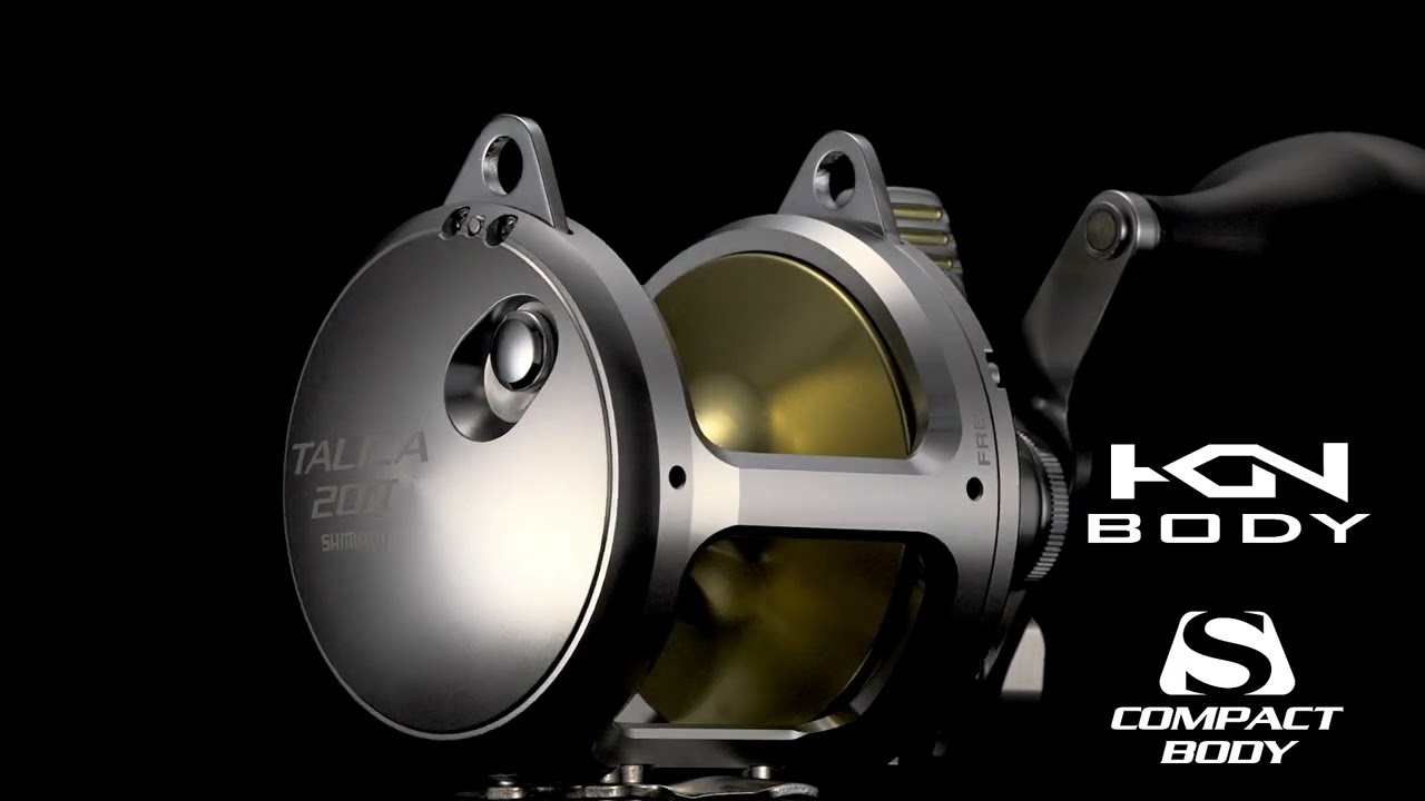 Shimano Talica 2 Speed Overhead Reel NEW video thumbnail