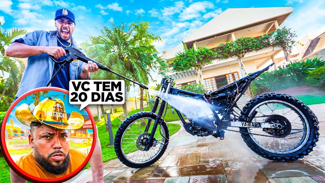 Se eu não conseguir arrumar a tempo vou ser expulso da Fazenda !