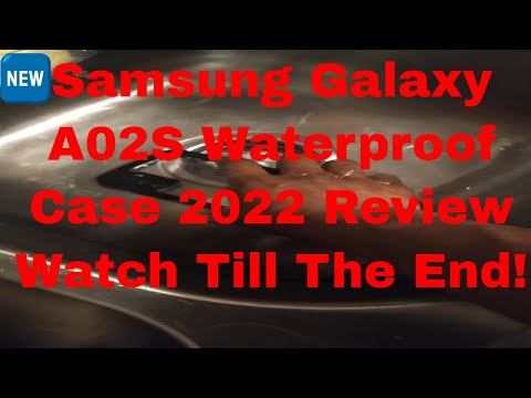 Samsung Galaxy A02S Waterproof Case Test - 2022 Review - Watch Till The End!