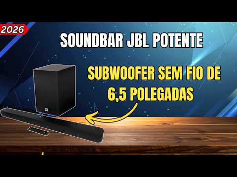 SOUNDBAR JBL CINEMA SB180 é BOA? REVIEW COMPLETO! da Soundbar com Subwoofer POTENTE!
