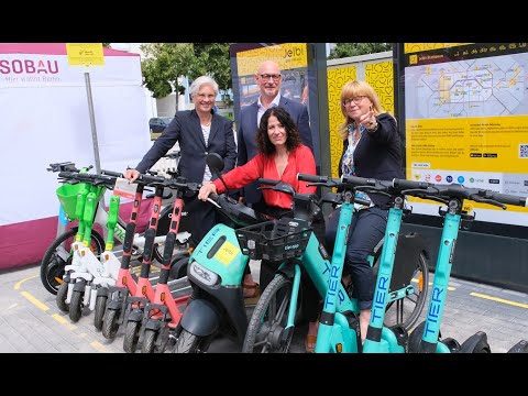 Jelbi geht bis an die Grenze: erste Sharing-Station im Quartier Stadtgut Hellersdorf eröffnet