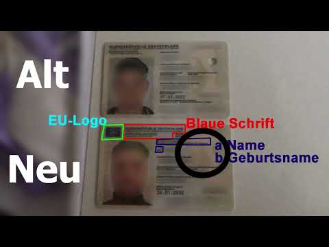 Information - Neuer Personalausweis, Beantragung, Passbild selber machen