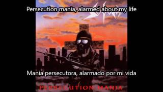 Sodom - Persecution Mania (Lyrics y subtitulos en español)