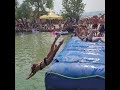 STURGIS Fun Times BIKER CHICKS Slip and Slide Swim Bikini's Motorcycle Rally