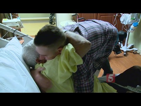 Marine Honored For 'Free Hugs' Campaign