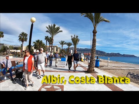 Albir, Alicante Costa Blanca, Spain. Touristic Village Walking Tour Near Benidorm 🇪🇸