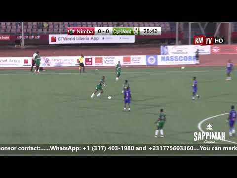 National County Sports Meet 2026 Football Quarter-Finals: Grand Cape Mount County vs Nimba County