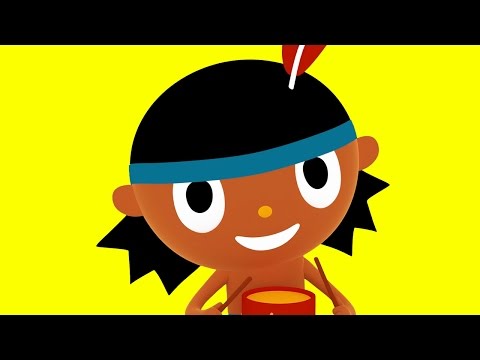 Ten Little Indians - Kids Songs & Nursery Rhymes