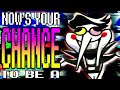 NOW S YOUR CHANCE TO BE A Deltarune REMIX