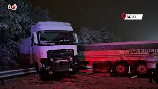 Ortalık Savaş Alanına Döndü 7 Araç Birbirine Çarptı