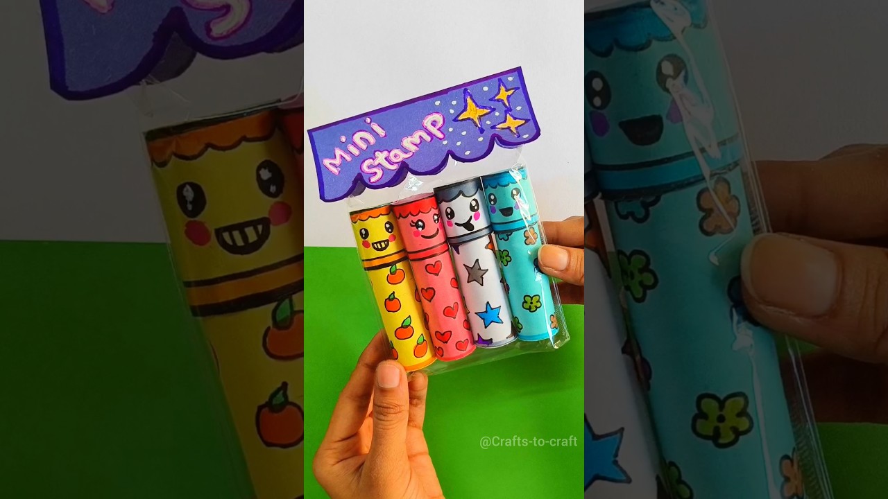 Diy Stamp | Stamp Making #stamps #shorts #crafts-to-craft