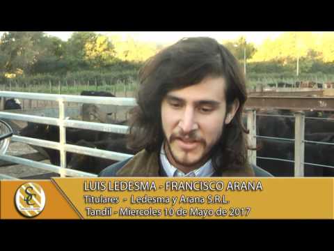10-05-17 Nota Luis Ledesma, Francisco Arana - Ledesma y Arana S.R.L. - Tandil