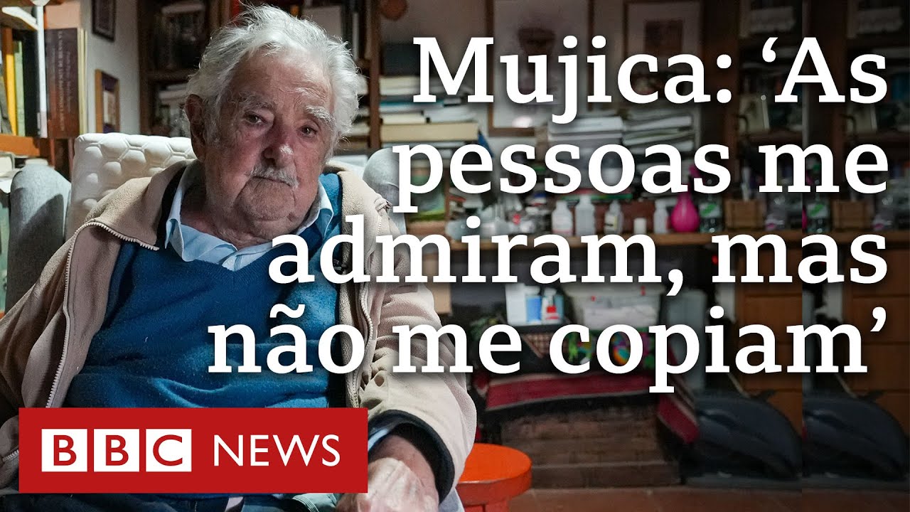 Mujica fala à BBC: ''Se você não tiver uma causa, a sociedade de mercado vai te enquadrar"