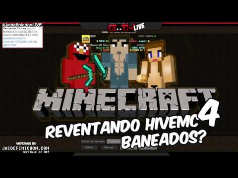 BANEADOS Y EL BESTIA! Minecraft EN VIVO en Español - GOTH