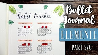 HABIT TRACKER deutsch IDEEN & Layouts