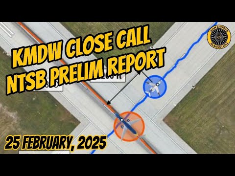 NTSB Preliminary Report: MDW Runway Incursion 25 Feb 2025