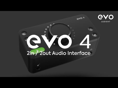 Audient EVO 4 USB Audio Interface for Guitar and Bass image 4