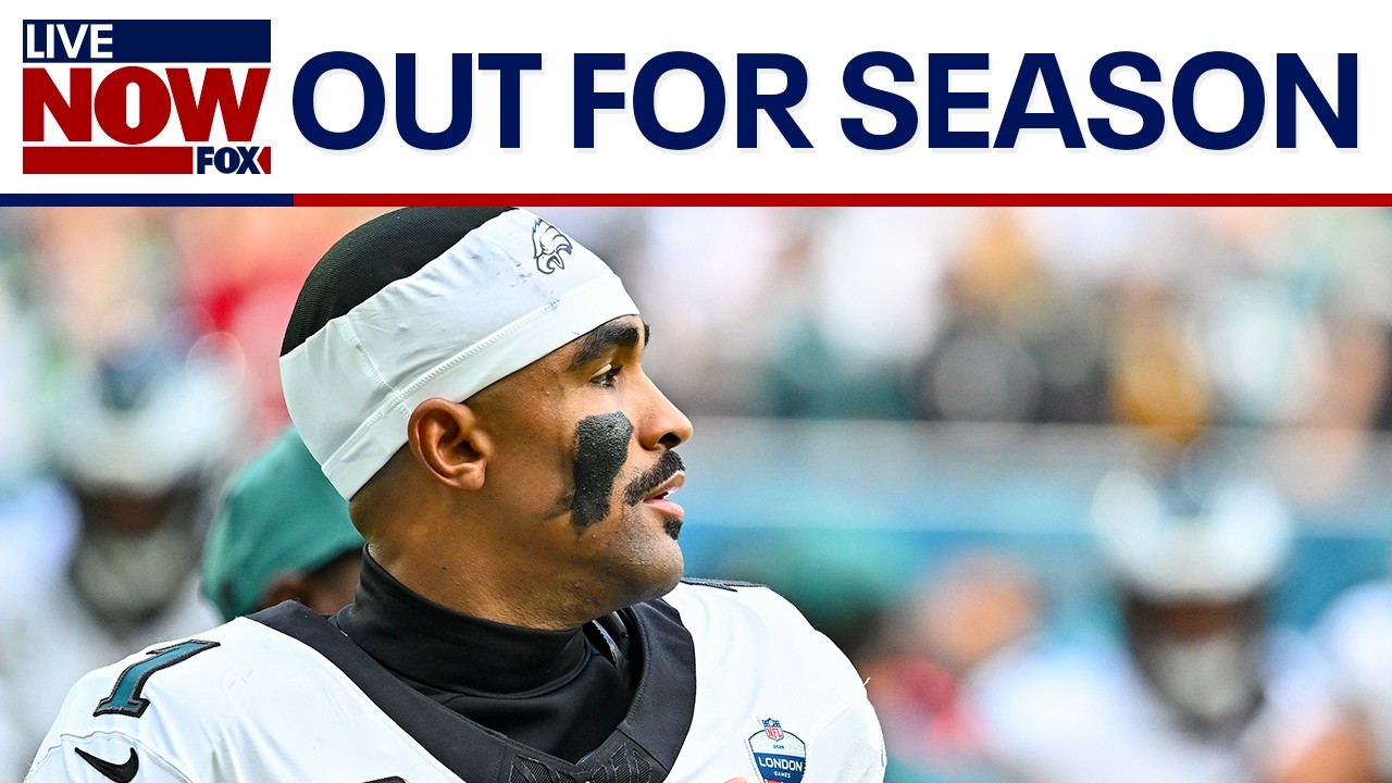 Jalen Hurts out for rest of Eagle seasons due to blood clots