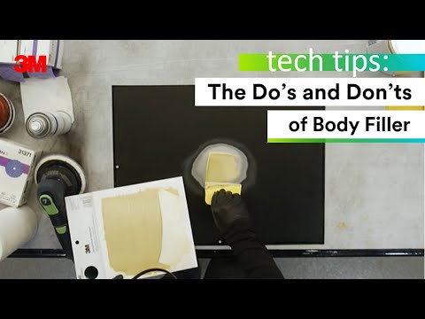 Tech Tips: The Do’s and Don’ts of Body Filler