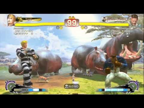 Super StreetFighter 4: Arcade Edition 2012 - Junnnnn (Cody) vs seizooo (Dudley) - Xbox Live Match