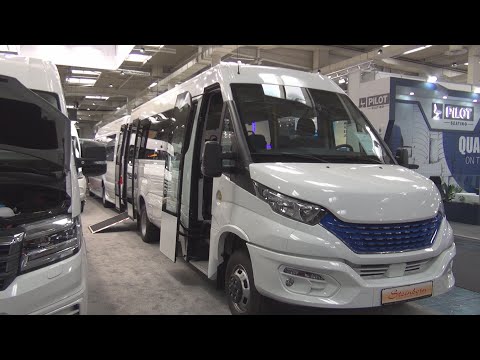 Iveco Daily 50C Rear Low Floor Steinborn Electric City Bus (2023) Exterior and