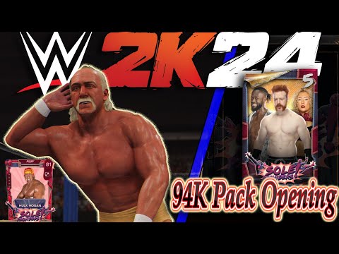 94K+ *New* Sole Providers Series Pack Opening!!! WWE 2K24 MyFaction Pack Opening