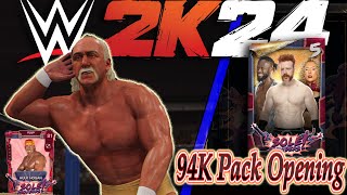 94K+ *New* Sole Providers Series Pack Opening!!! WWE 2K24 MyFaction Pack Opening