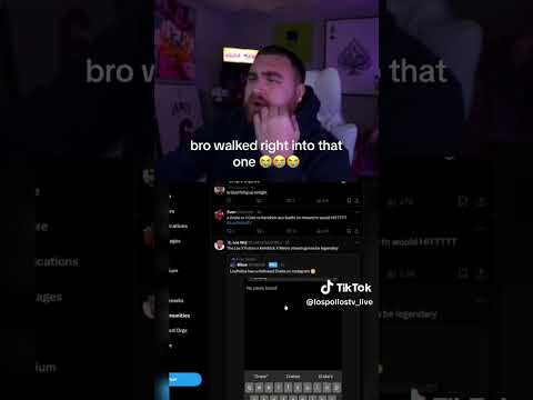 LosPollosTV started panicking when he heard Drake unfollowed him #lospollostv #lospollostv #los