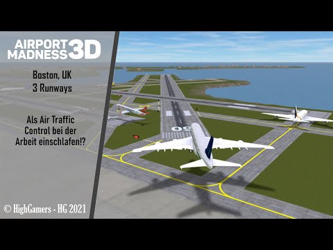 Als Air Traffic Control bei der Arbeit einschlafen!? - Airport Madness 3D #3 | HighGamers - HG